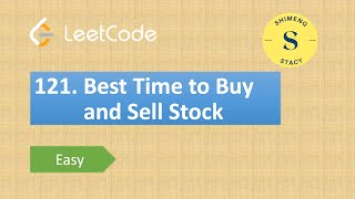 Best Time To Buy And Sell Stock | LeetCode 121 | Java