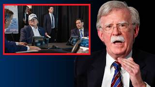 John Bolton: The Real Reason Why Trump's Iran War Became Such a Disaster