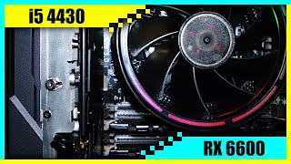 i5 4430 + RX 6600 Gaming PC in 2022 | Tested in 7 Games