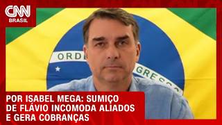 Vídeo: Sumiço de Flávio incomoda aliados, que cobram respostas | BASTIDORES CNN
