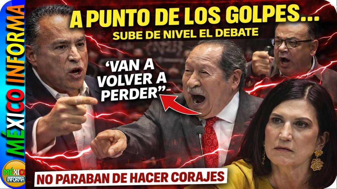 A PUNTO DE LOS G0LPES. SE CALENTARON LOS ÁNIMOS EN LA CÁMARA. SE GRITARON DE TODO POR EL PLAN B.