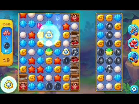 Fishdom Easy Level 10661 (with ingame lightning booster)  @choraelmin