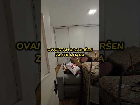 Krečenje stana za pola dana👌