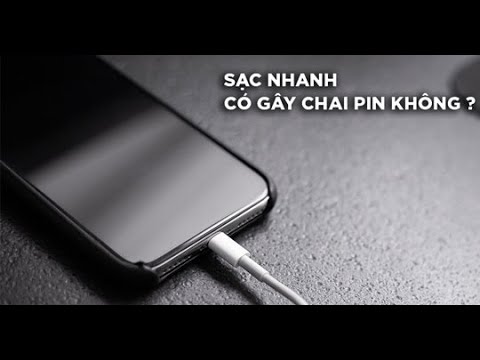 iPhone dùng sạc nhanh có chai pin nhanh không?