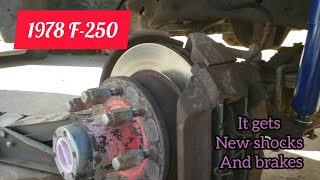 1978 F-250 shocks and brakes