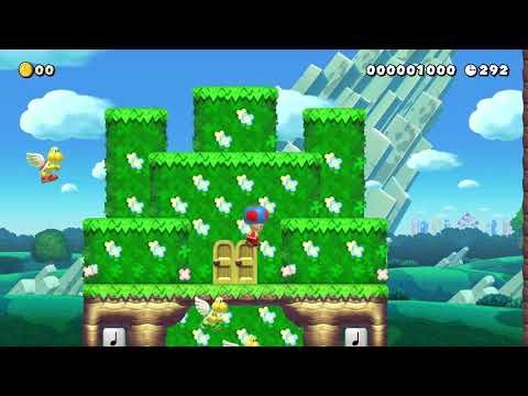 Super Mario Maker 2: Bouncehouse Brawl