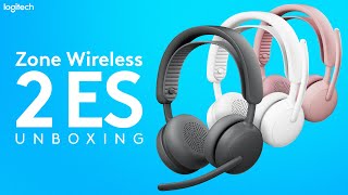 Logitech Zone Wireless 2 ES Unboxing and Setup