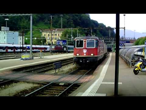 16 - 09 - 2011, Bellinzona locomotiva SSB Cargo Re 4-4