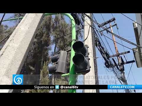 Video: Semáforos descompuestos desde hace semanas en una de las principales avenidas de La Paz