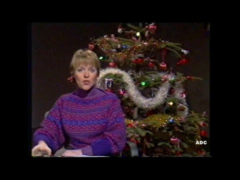 Channel 4 Olga Hubicka in-vision closedown 25th December 1982 7 of 7