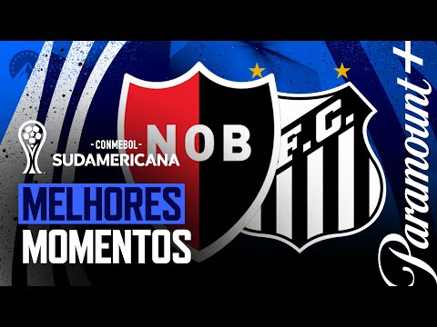 Gols e lances de Newells Old Boys x Santos