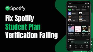 How to Fix Spotify Student Plan Verification Failing !
