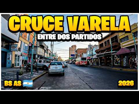 Cruce Varela en bici: el barrio que une Florencio Varela y Berazategui [4K]