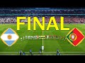 ARGENTINA vs PORTUGAL | Final FIFA World Cup 2022 | MESSI vs RONALDO | PES Gameplay