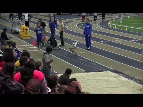 Price's 14.66m triple jump good for 4th at the 2012 Indoor MAC