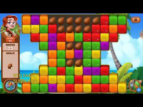 Lost island match 3 blast adventure level 61 MYSTERY ISLAND MYSTERY ISLAND HD 1080P