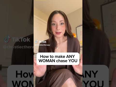 How to make ANY WOMAN chase YOU. #datingadvice #relationshipcoach #datingtips #relationshipadvice