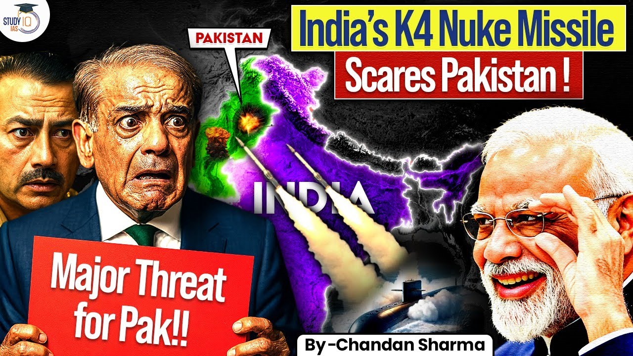 How India’s K-4 Nuclear Missile Has Rattled Pakistan? | Strategic Message Explained