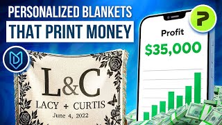 The Untapped Print on Demand Product: A $35,000/Year Woven Blanket Strategy
