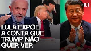 🔥Lula rebate EUA e Europa sobre China: "é apenas ter bom senso geográfico"🔥