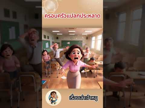 ครอบครัวแปลกประหลาด #การ์ตูน  #ตลก #shotrs