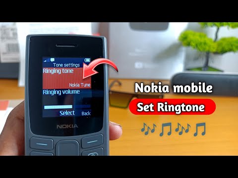 how to set ringtone in nokia keypad phone | Ringtone setting in Nokia keypad phone