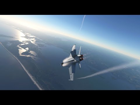 F/A 18 Carrier Ops Part 1 (Takeoff and Startup)