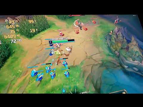 EVGA Geforce GT 210 1GB GDDR3 64 bits en League Of Legends