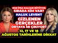 Untouchable Names Are Being Exposed Critical Days In July August And Haluk Levent S Chart