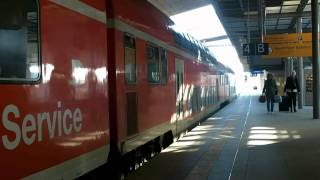 preview picture of video 'Berlin Regionalzug: von Hauptbahnhof nach Südkreuz'