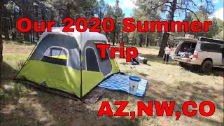 Our Summer Trip 2020 Part 1 #overlander #100serieslandcruiser