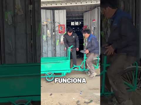 É assim que se anda nessa bicicleta 😂