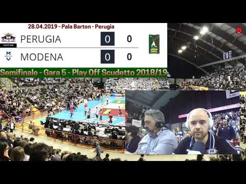 Azimut Leo Shoes Modena VS Sir Safety Conad Perugia  | Semifinale GARA 4 Play Off Scudetto 18/19