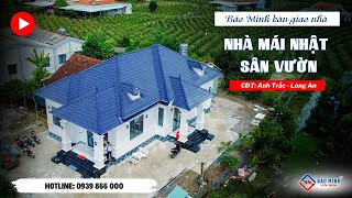 Nhà Mái Nhật Sân Vườn | Điểm Nhấn Kiến Trúc Ở Vùng Quê Long An