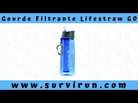 Deballage Lifestraw Go & changement de filtre Lifestraw Go