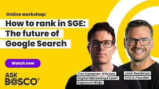 How to rank in SGE: the future of Google Search