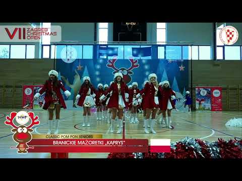 2019. VII. ZCO: CLASSIC POM-PON SENIORS, BRANICKIE MAŽORETKI KAPRYS, POLAND