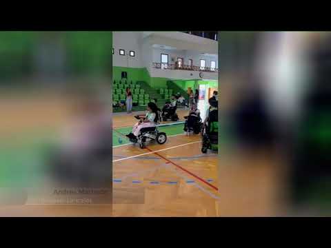 Un club lanzaroteño en la vanguardia del hockey en sillas de rueda