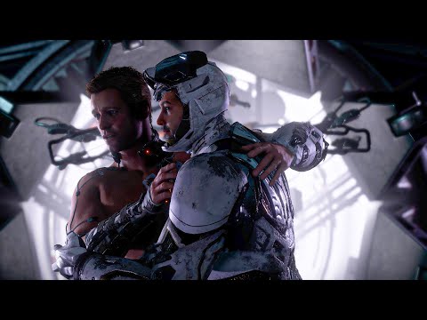 Iron Man Saves Captain America In Space Scene - Marvel's Avengers (4K UHD)