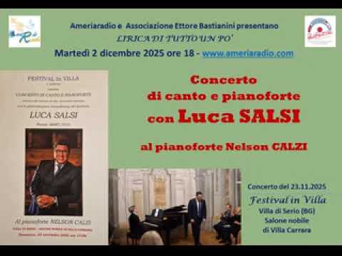 Lirica di Tutto un po'   Recital di Luca Salsi