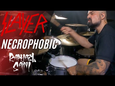 Slayer - Necrophopbic - Raphael Saini one take drum cover