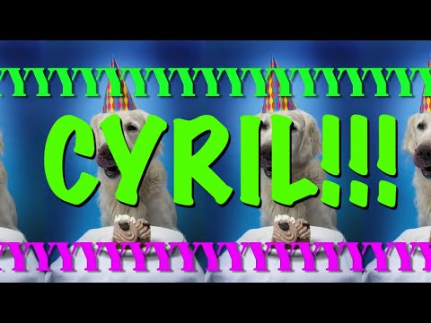 HAPPY BIRTHDAY CYRIL! - EPIC Happy Birthday Song