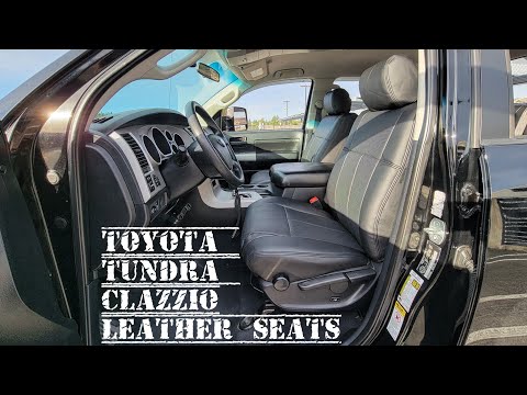 How To Install Custom CLAZZIO Seats 2007+ Tundra FRONT