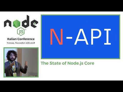 The State of Node.js Core - Matteo Collina - NOdeJs Italian Conference 2018