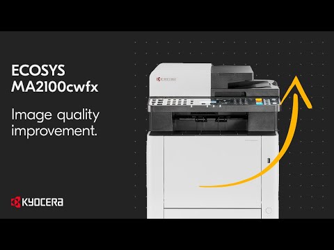 Kyocera MA2101cfx — настройка качества изображения