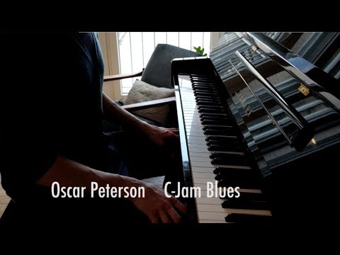 [Jazz solo pdf] Oscar Peterson - C-Jam Blues (piano transcription)