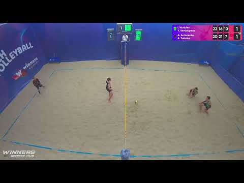 09:55 I. Horiaiev / Y. Yevdokymov - A. Antonenko / A. Zabuha 17.08.2022 | Winners Beach Volleyball