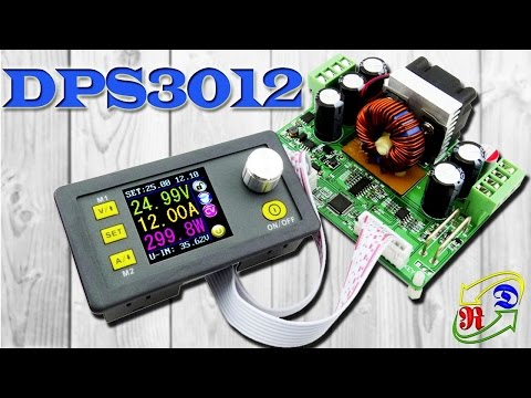 DPS3012: программируемый понижающий DC-DC преобразователь или конвертер напряжения 30V 12A