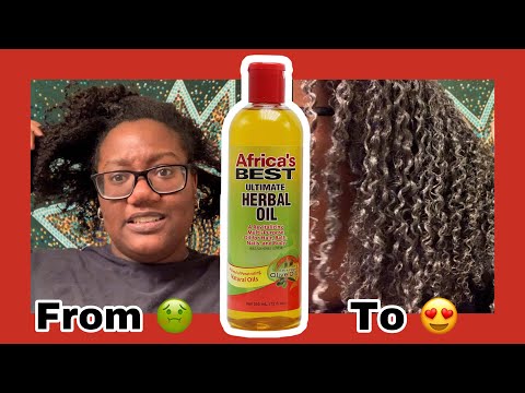 CURLSMAS DAY 1 ❤️💚 | AFRICA'S BEST ULTIMATE HERBAL...