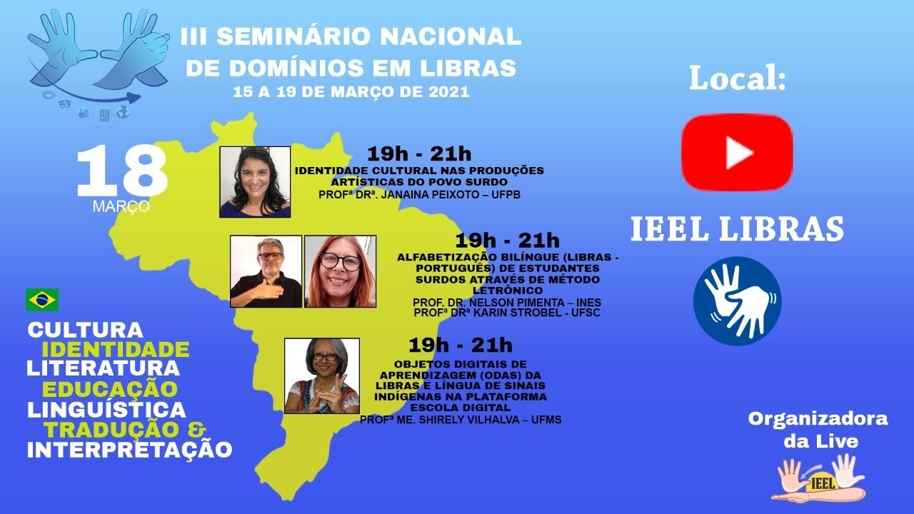 Dia 4 - III Seminário Nacional de Domínios de Libras